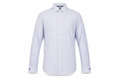 Mens UK Collar Size 14.5 NEXT Smart Blue  Dress Shirt