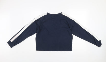 Womens UK Size 10 Jack Wills Blue Pullover Sweatshirt