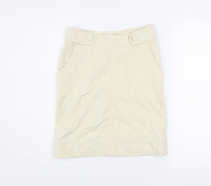 Womens UK Size 12 Yera Straight & Pencil Twill Skirt