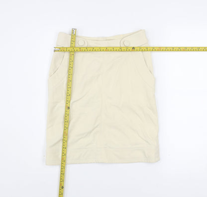 Womens UK Size 12 Yera Straight & Pencil Twill Skirt