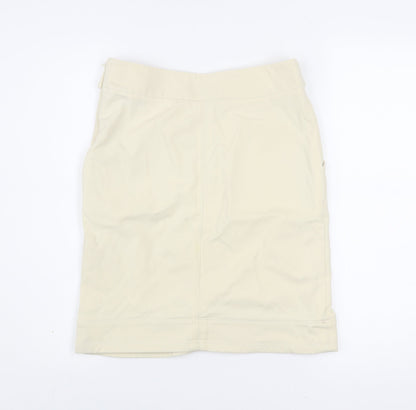 Womens UK Size 12 Yera Straight & Pencil Twill Skirt