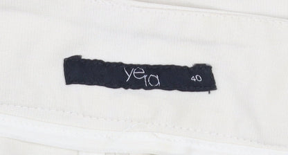Womens UK Size 12 Yera Straight & Pencil Twill Skirt