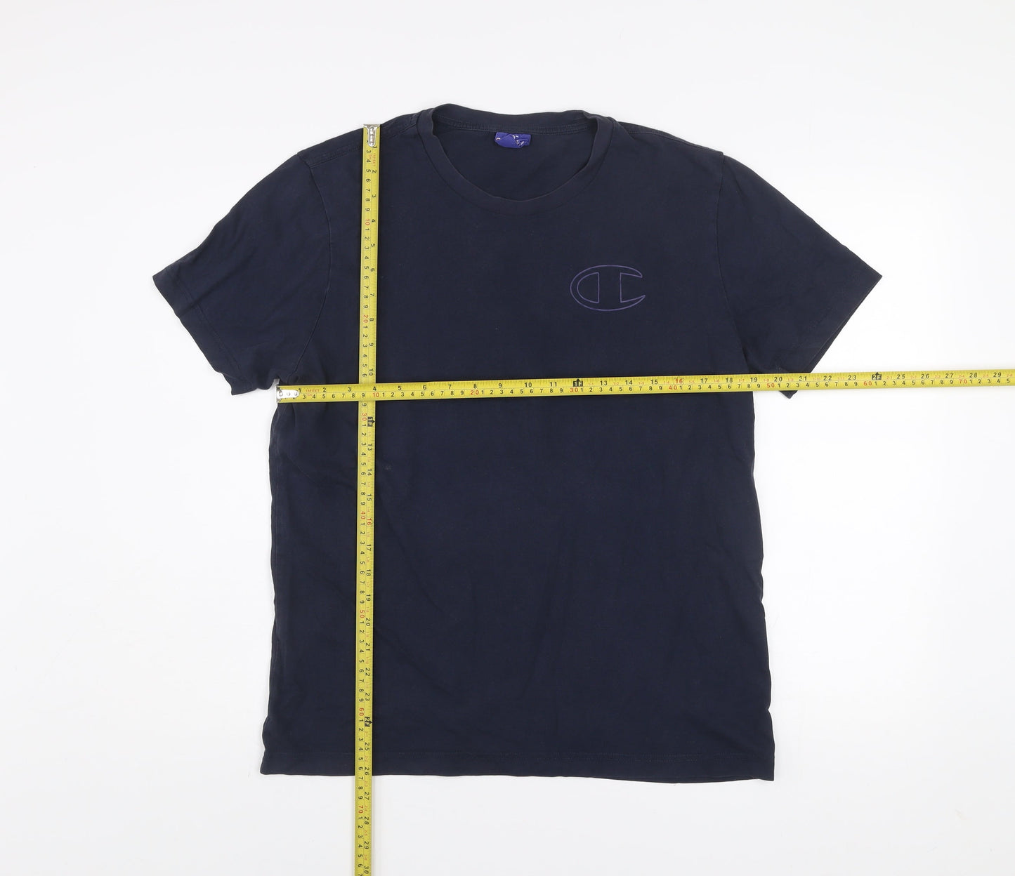 Mens UK Size L Champion Blue  T-Shirt
