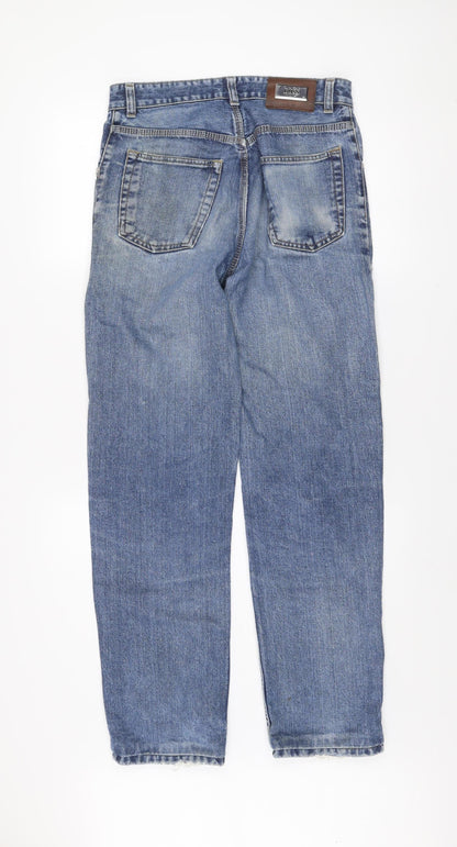 Hugo Boss Men’s Blue Alabama Straight Leg Jeans W30 L32 Denim
