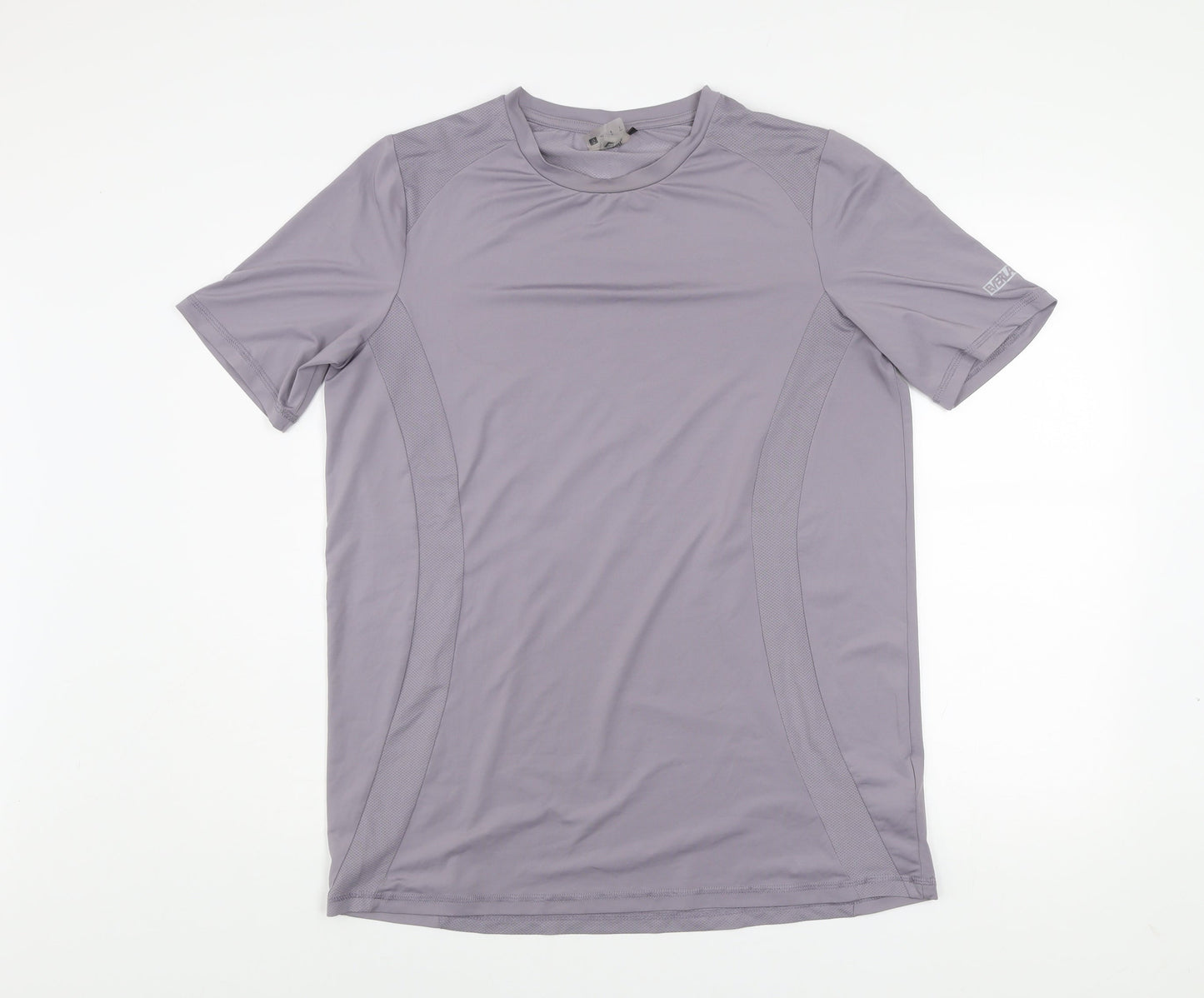 Everlast Womens Purple Short Sleeve Active T-Shirt Size 12