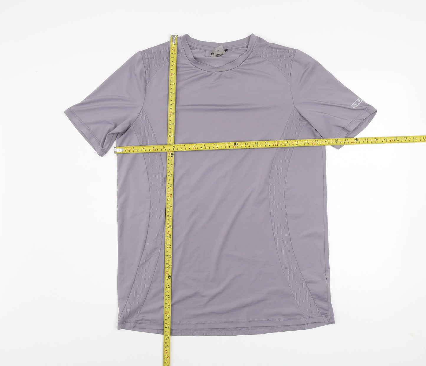 Everlast Womens Purple Short Sleeve Active T-Shirt Size 12