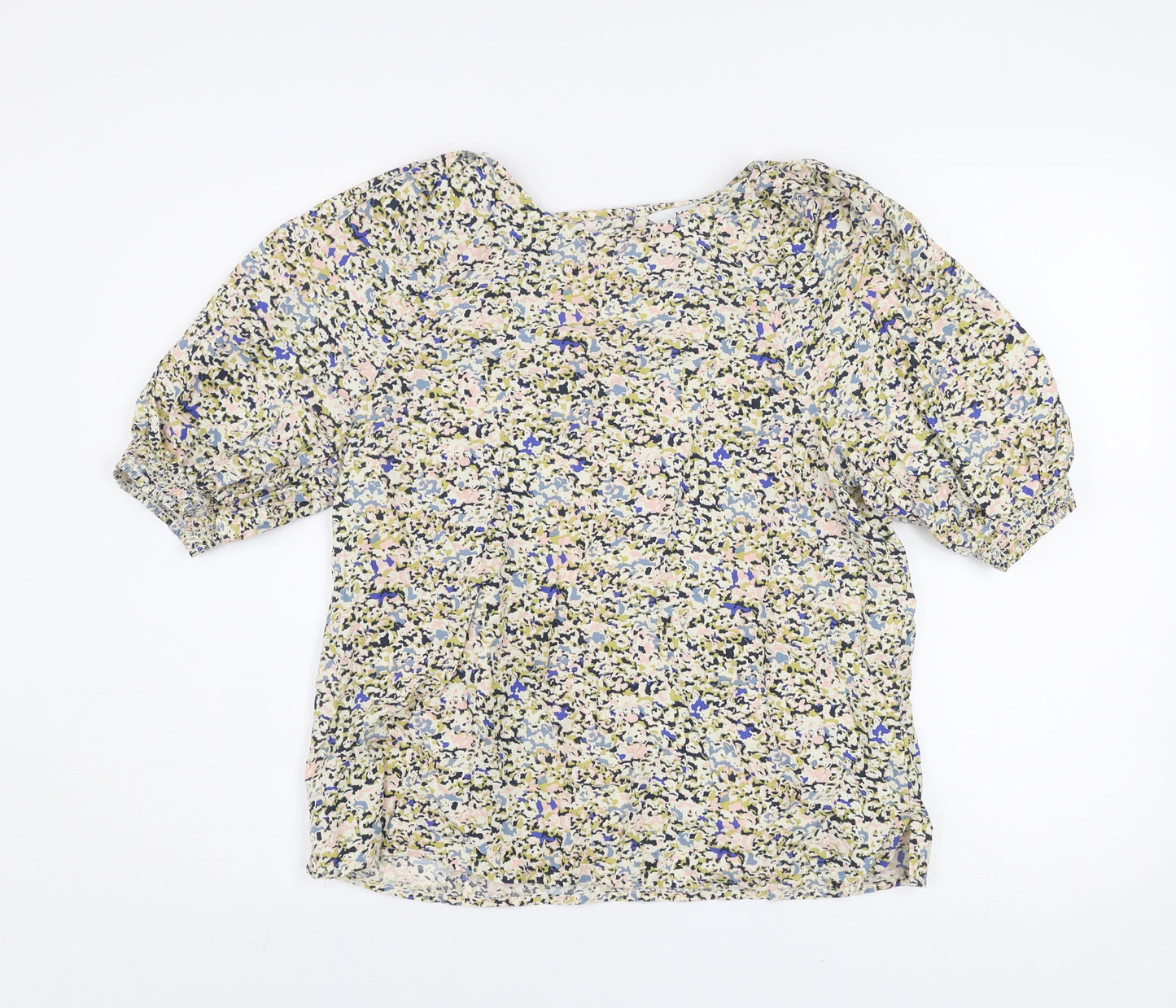 Womens UK Size 12 Marks and Spencer Multicoloured Tunic Blouse