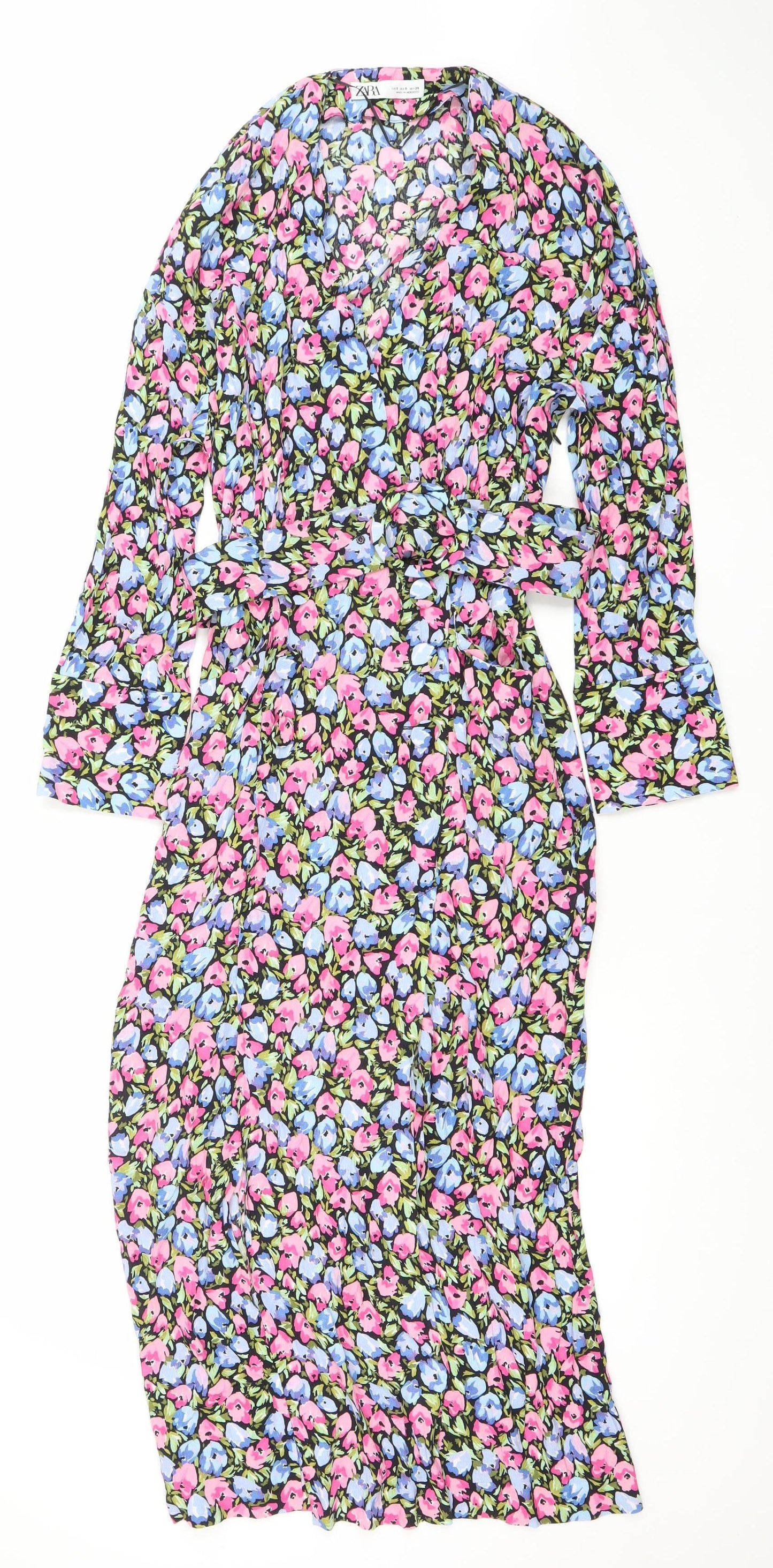 Womens UK Size S Zara Bodycon Dress