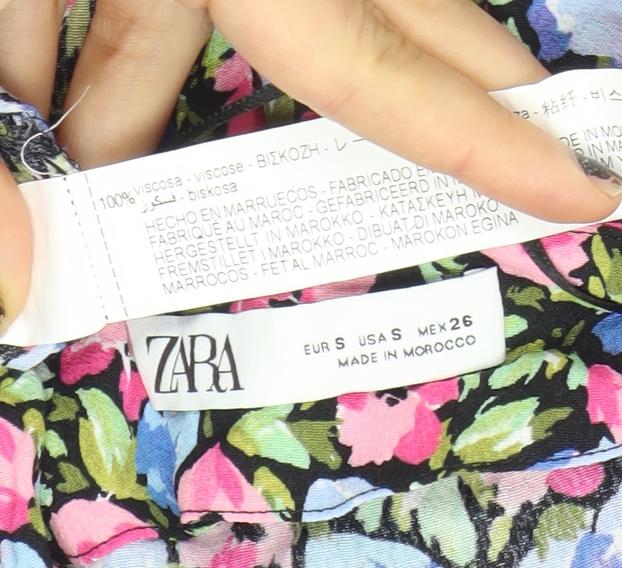 Womens UK Size S Zara Bodycon Dress