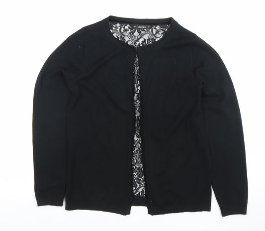 Womens UK Size S Dunnes Black Cardigan Jumper