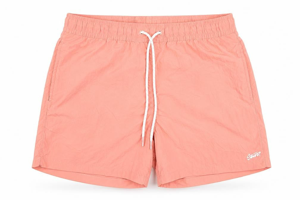 Pull & Bear Men’s Peach Swim Shorts S Nylon Quick Dry
