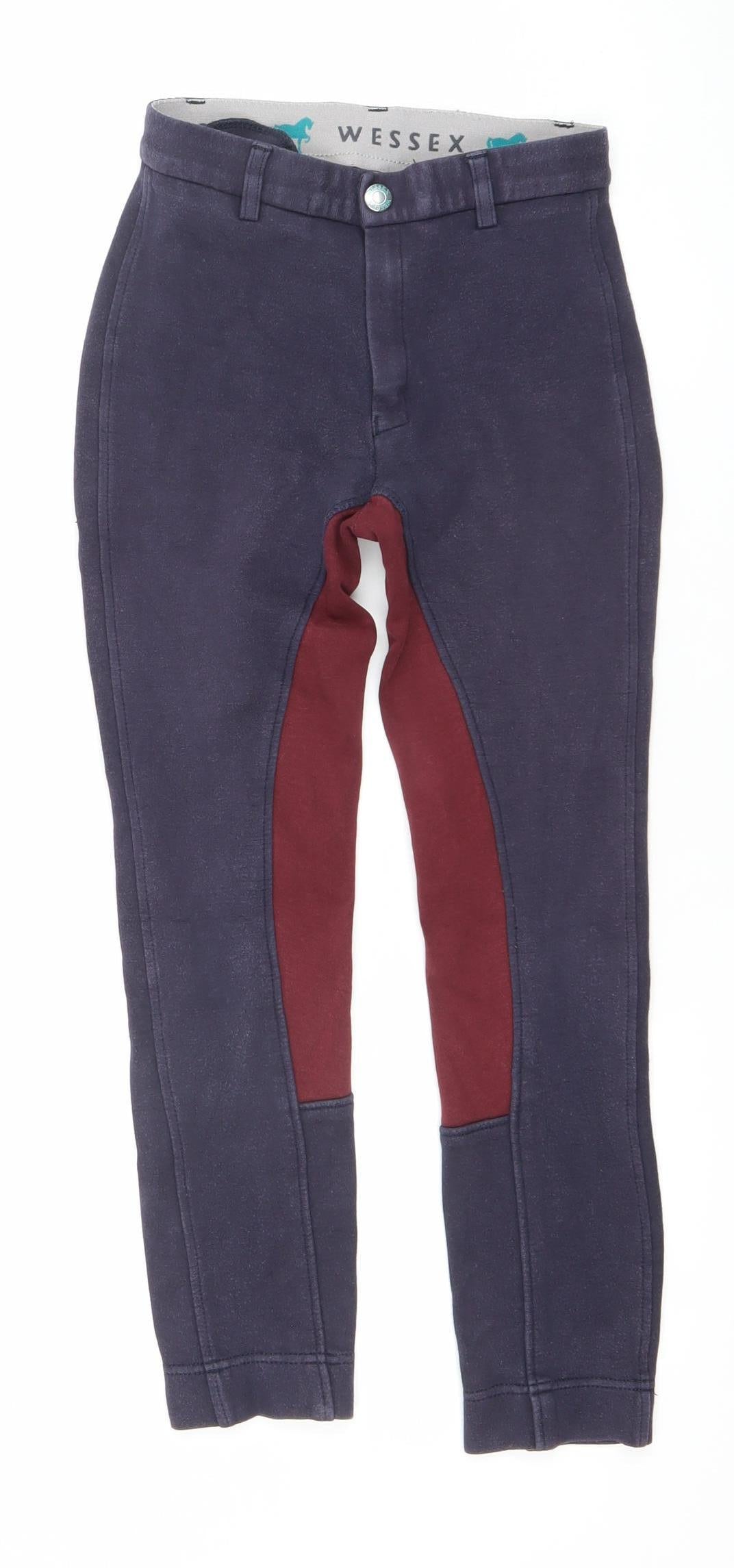 Womens UK Size 24 Wessex Slim Fit Jegging Blue Trousers