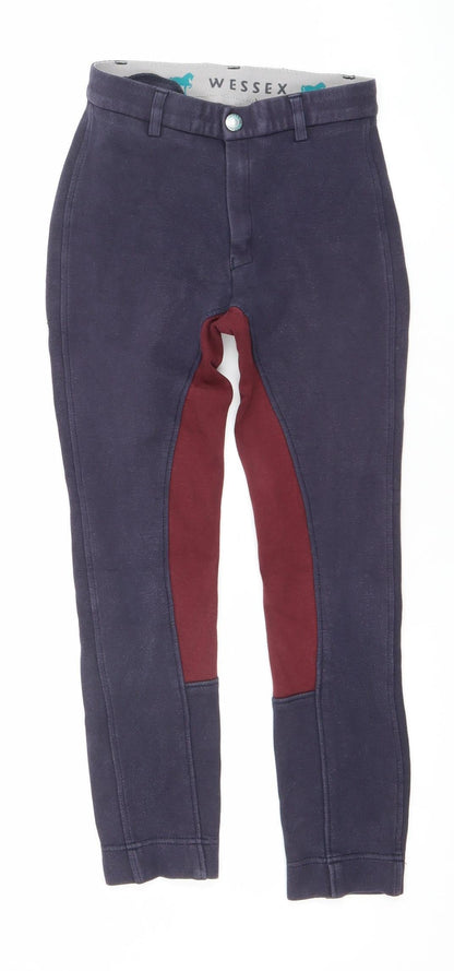 Womens UK Size 24 Wessex Slim Fit Jegging Blue Trousers