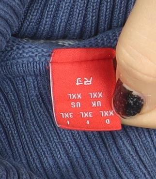 Womens UK Size 2XL Esprit Blue Pullover Jumper