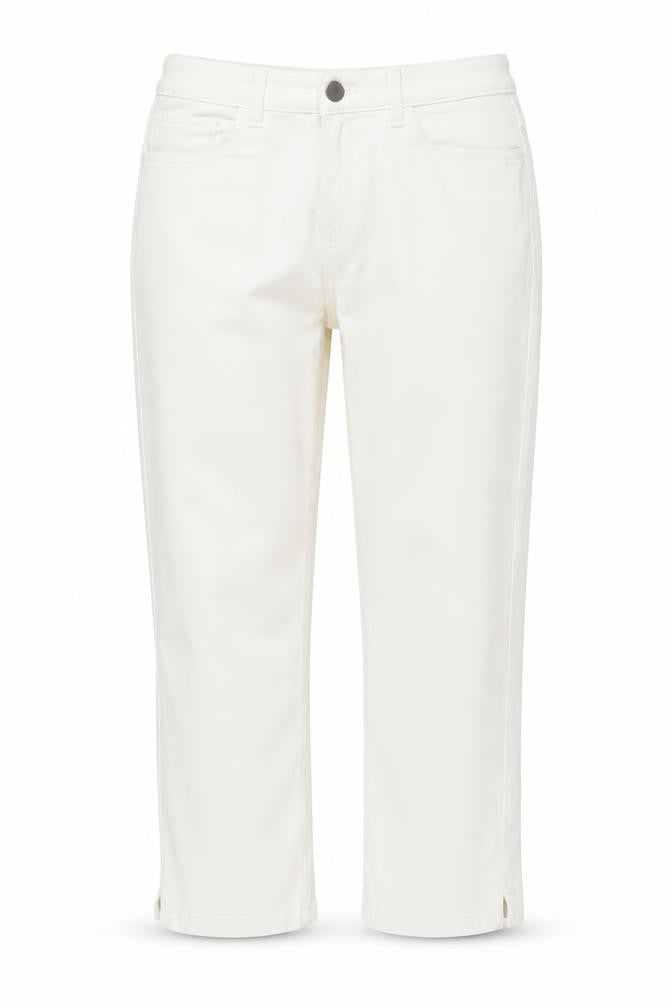 Womens UK Size 10 Dunnes Regular Fit Straight Ivory Jeans