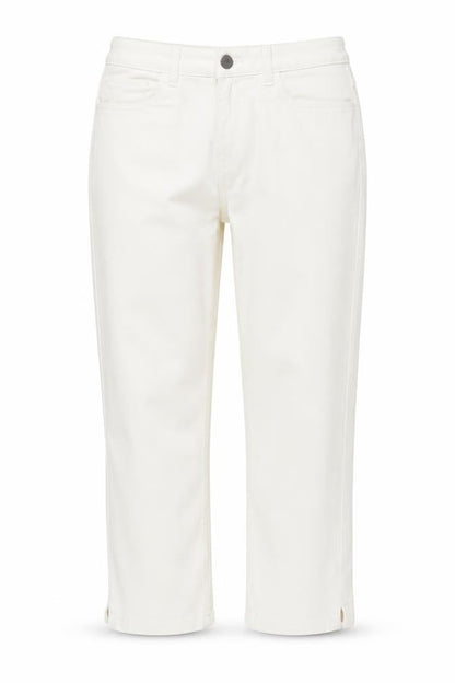 Womens UK Size 10 Dunnes Regular Fit Straight Ivory Jeans