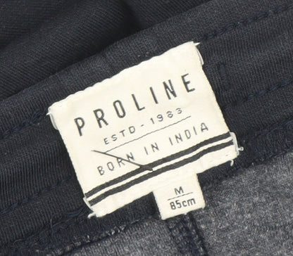 Proline Men's Black Jogger Trousers M 32in Cotton Blend Activewear