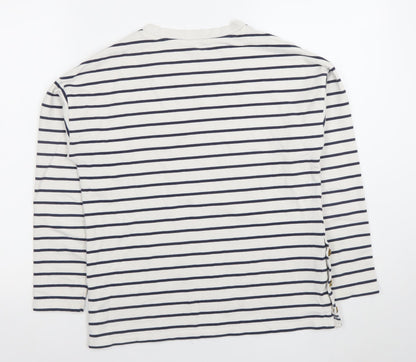 Womens UK Size XS NEXT White Basic T-Shirt