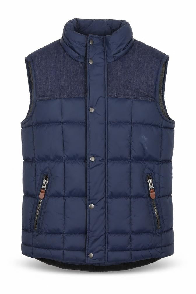 Mens UK Size S River Island Blue Puffer Jacket