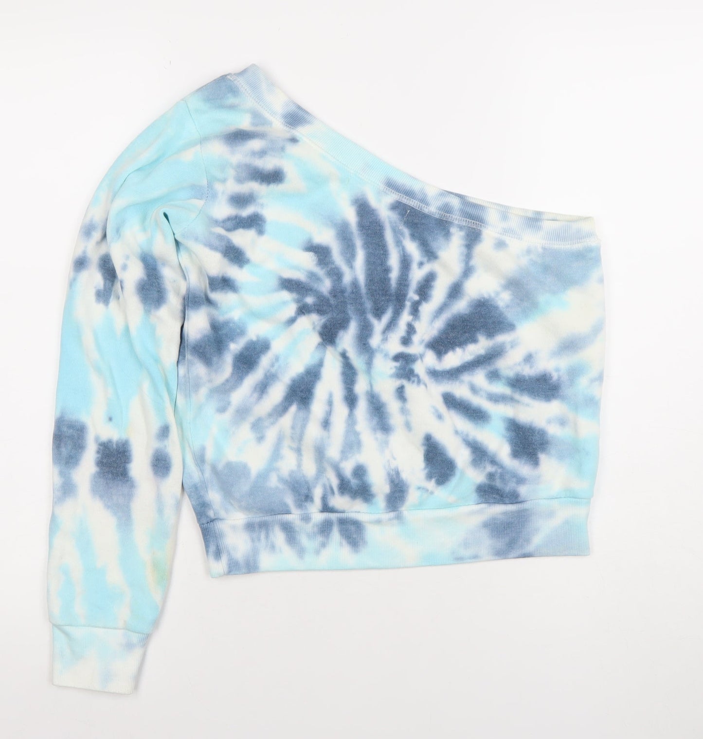 Womens UK Size S Ocean Drive Blue Pullover Sweatshirt