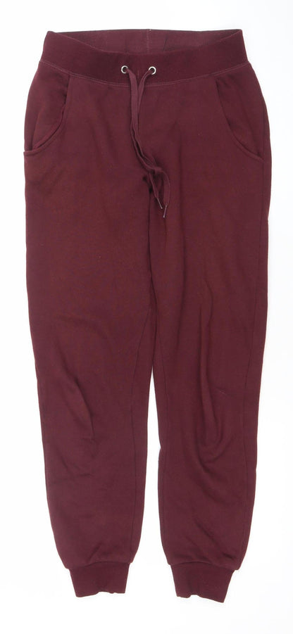 Womens UK Size 6 New Look Regular Fit Jogger Brown Trousers