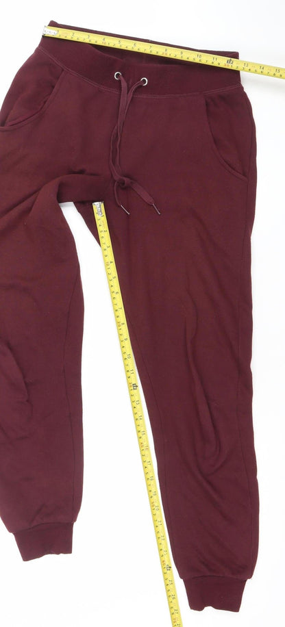 Womens UK Size 6 New Look Regular Fit Jogger Brown Trousers