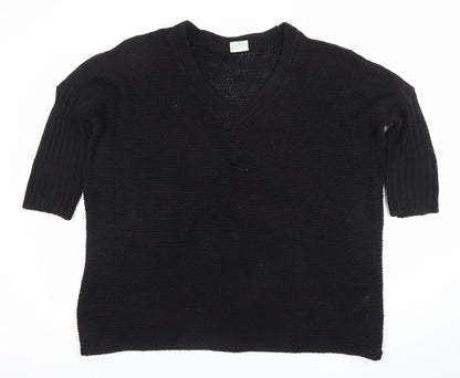 Womens UK Size M Noisy may Black Pullover Jumper
