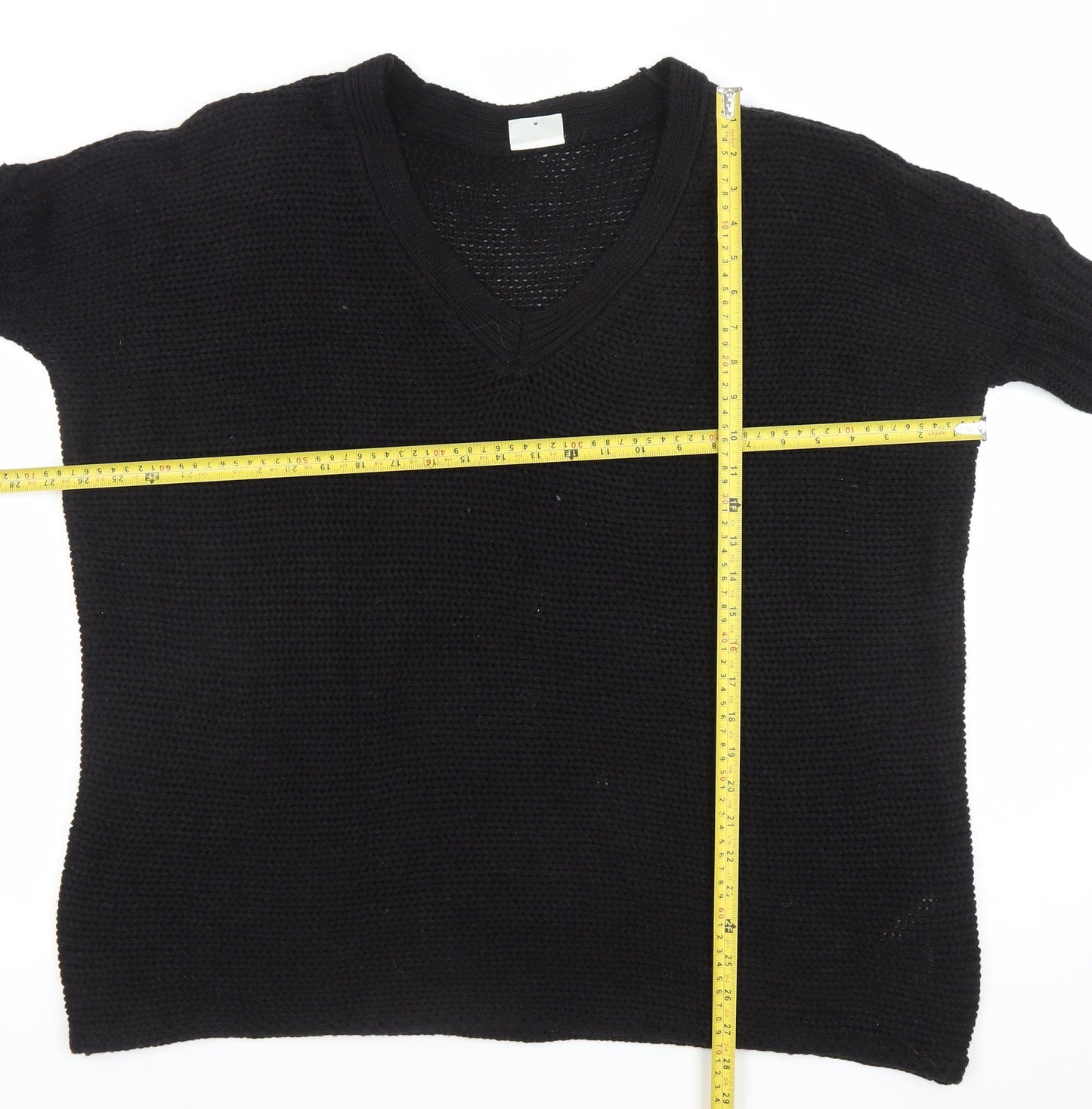 Womens UK Size M Noisy may Black Pullover Jumper