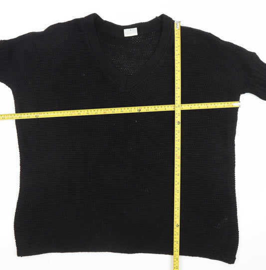 Womens UK Size M Noisy may Black Pullover Jumper