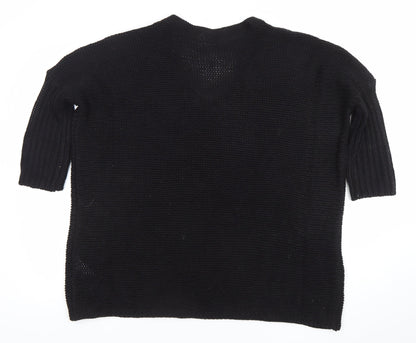 Womens UK Size M Noisy may Black Pullover Jumper