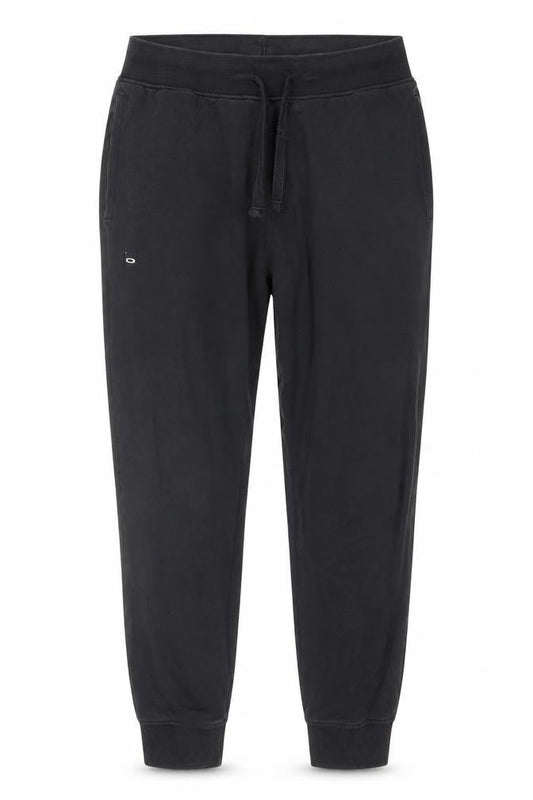 Mens UK Size M ARMANI Regular Fit Jogger Black Trousers