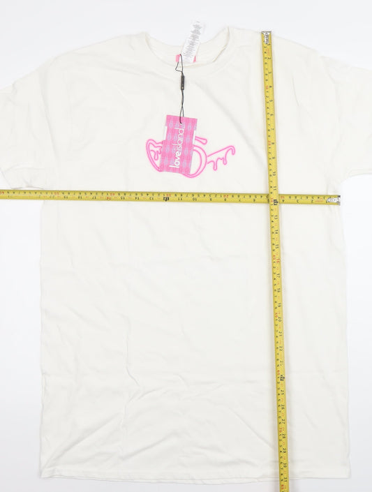 Womens UK Size S Love Island T-Shirt Dress