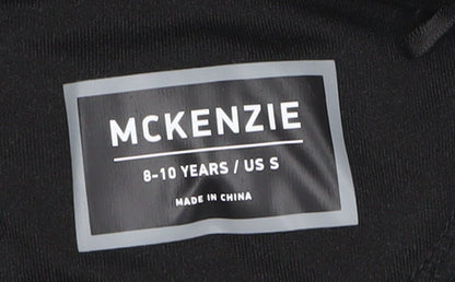 Boys UK Size 8-10 Years McKenzie Black Pullover Hoodie