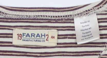Mens UK Size XS Farah Beige  T-Shirt