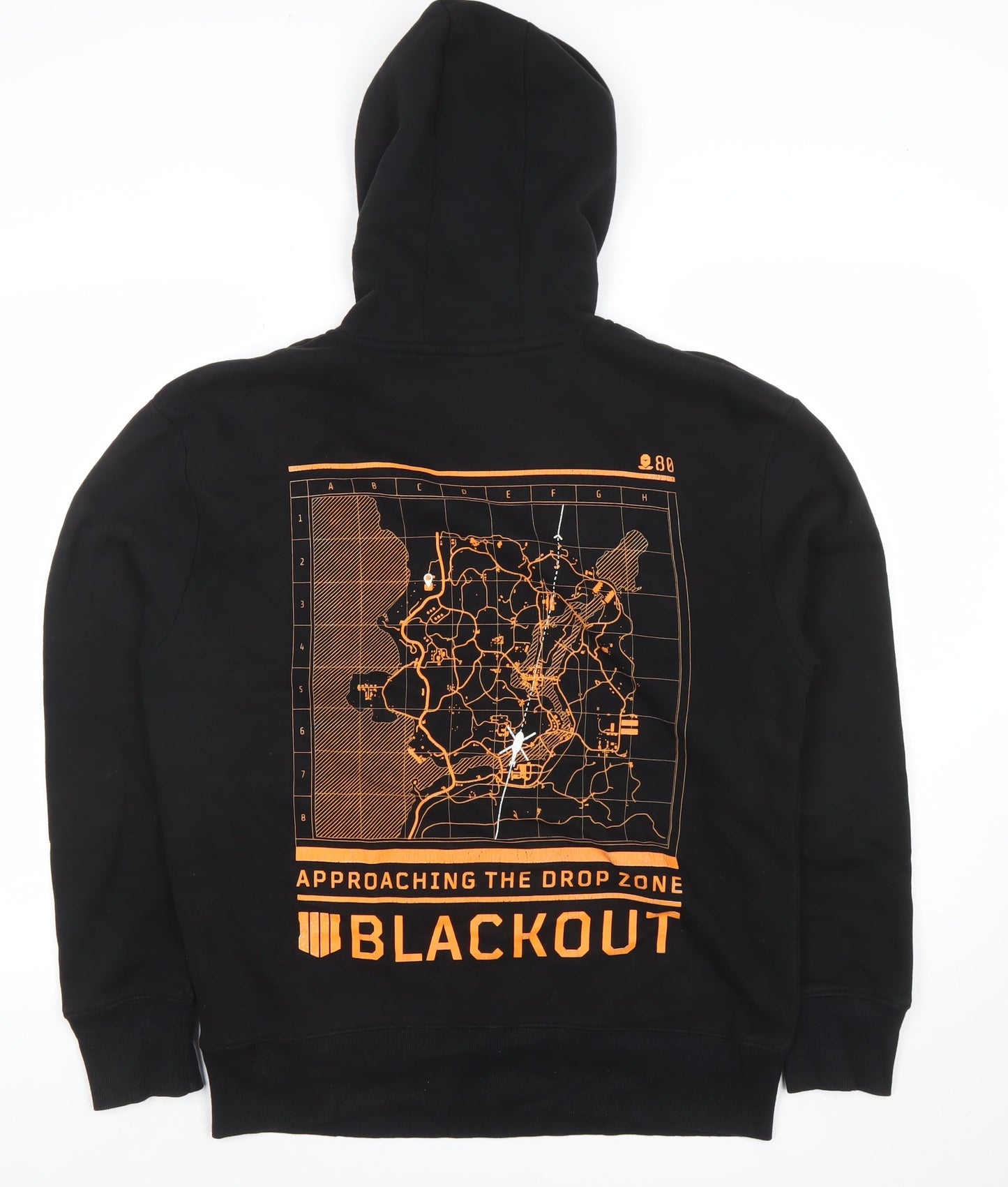 Mens UK Size L Call of Duty Black Pullover Hoodie