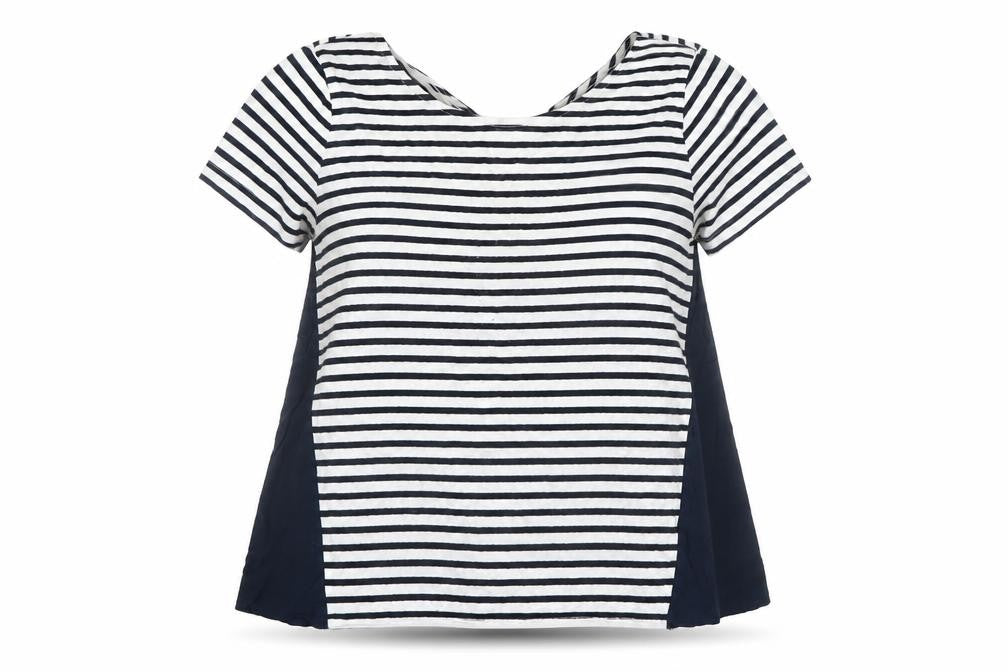 Womens UK Size 12 Marks and Spencer Blue Basic T-Shirt