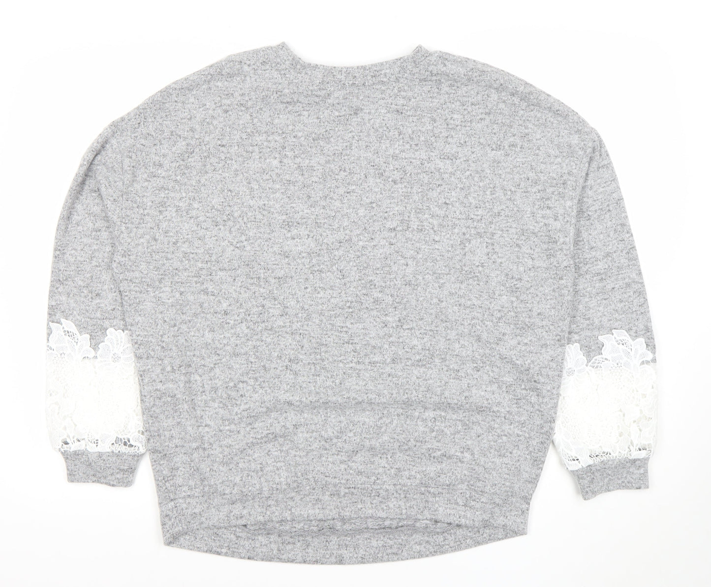 Womens UK Size 12 Dorothy Perkins Grey Pullover Jumper