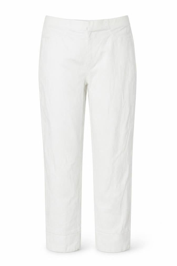 Womens UK Size S Gallery Regular Fit Straight White Jeans