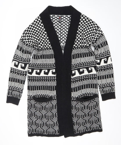 Womens UK Size L FB Sister Black Cardigan Jumper