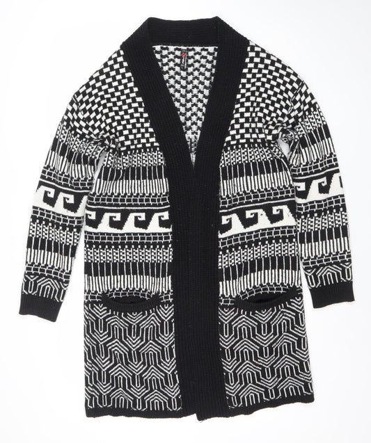 Womens UK Size L FB Sister Black Cardigan Jumper