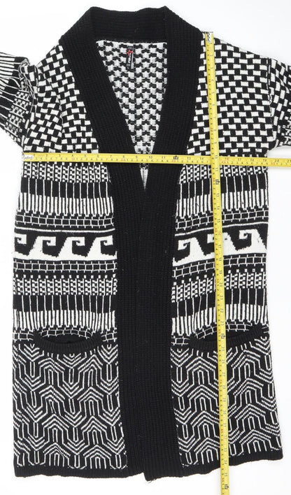 Womens UK Size L FB Sister Black Cardigan Jumper