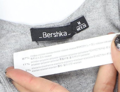 Womens UK Size M Bershka Bodycon Dress