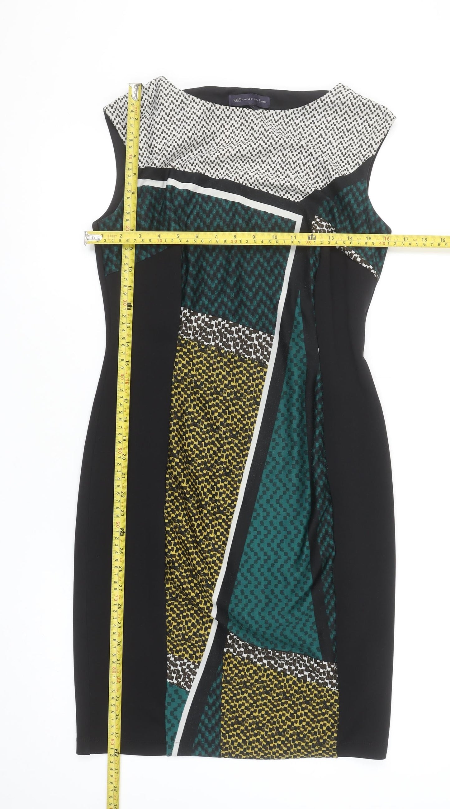 Womens UK Size 10 Marks and Spencer Sheath Dress