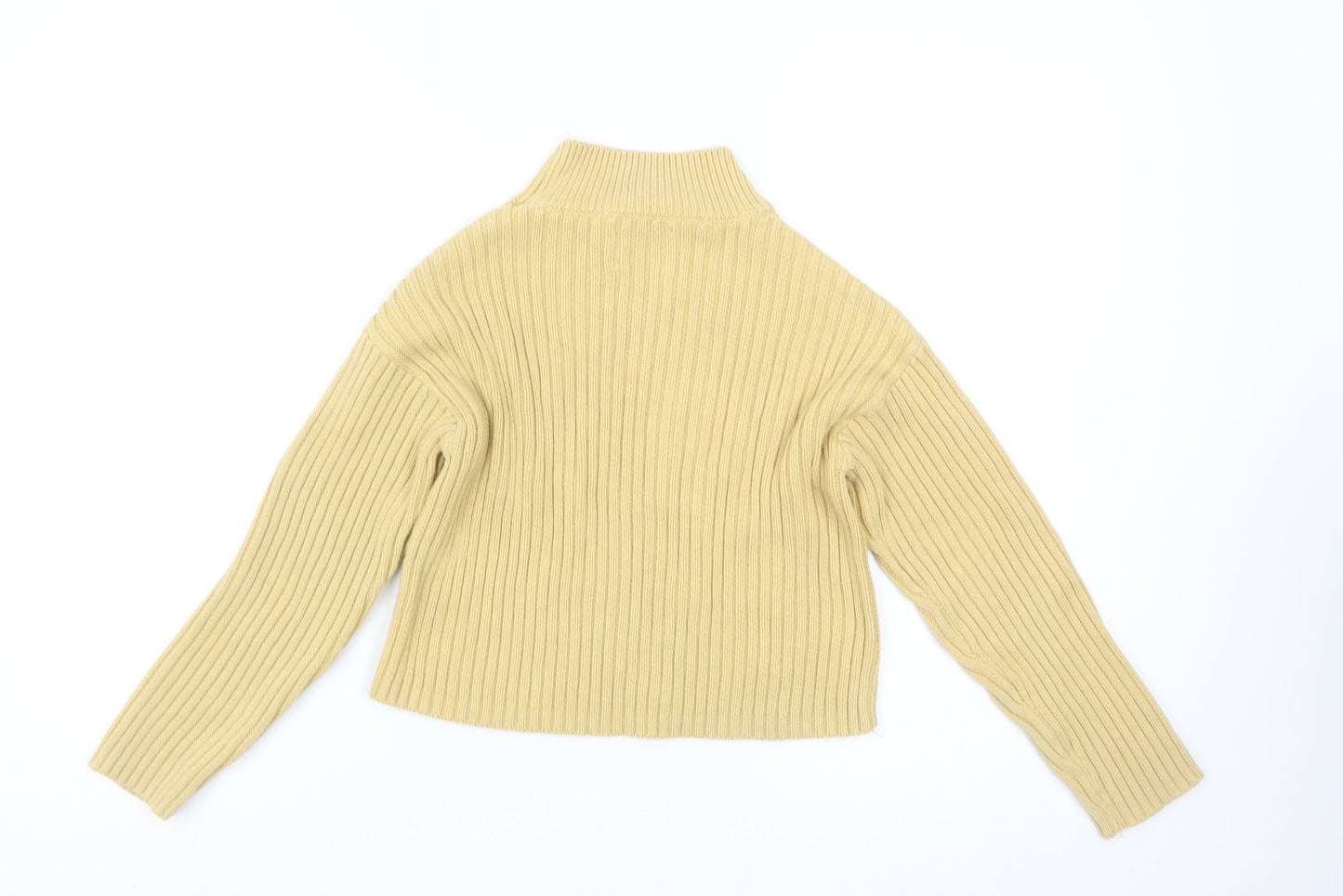 Girls UK Size 11-12 Years Zara Beige Pullover Jumper