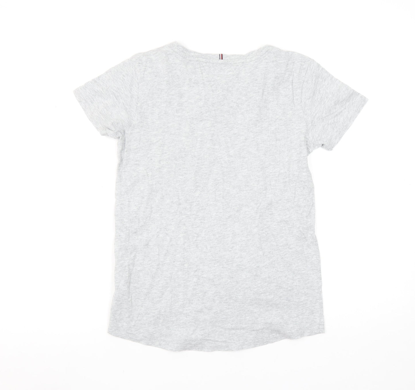 Mens UK Size L Tommy Hilfiger Grey  T-Shirt