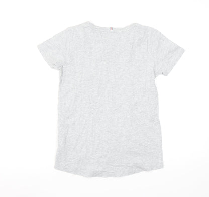 Mens UK Size L Tommy Hilfiger Grey  T-Shirt