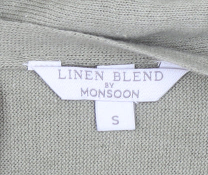 Womens UK Size S Monsoon Beige Tunic Jumper