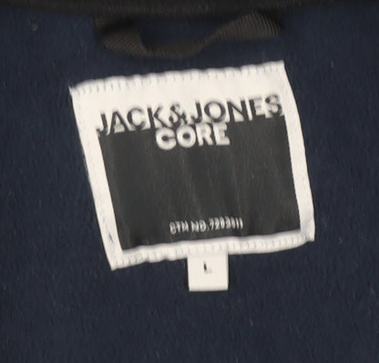Mens UK Size L JACK & JONES Blue Pullover Sweatshirt
