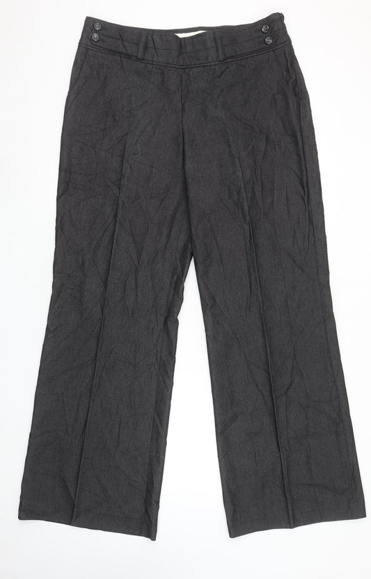 Womens UK Size 16 Marks and Spencer Classic Fit Business Casual Workwear Grey Tr