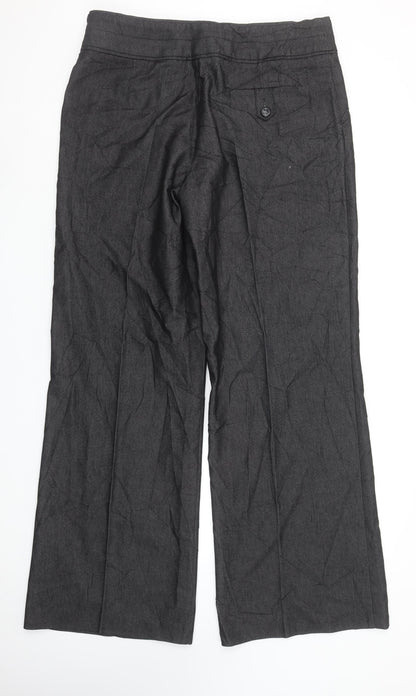 Womens UK Size 16 Marks and Spencer Classic Fit Business Casual Workwear Grey Tr